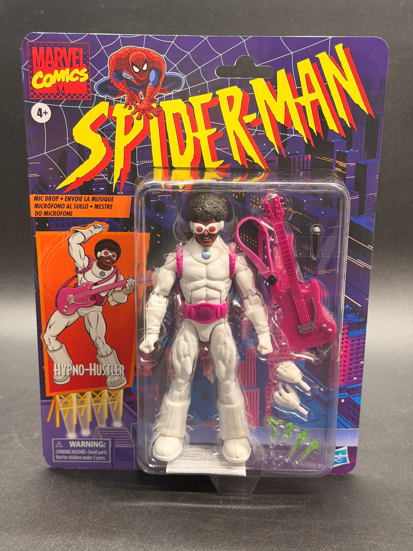 Hypno-Hustler Spider-Man Retro Card Hasbro 6 in. Figure 2025