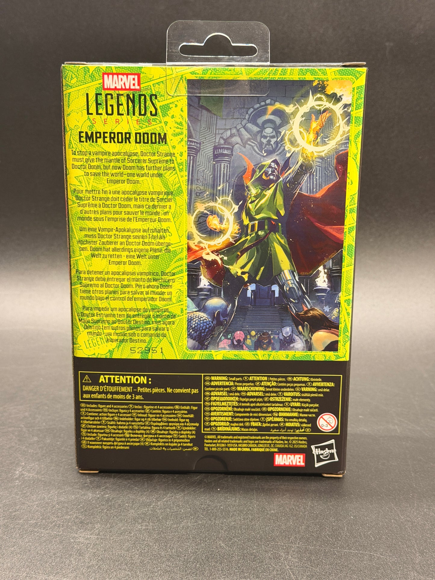 Emperor Doom Hasbro Marvel Legends 6 in. Figure 2025
