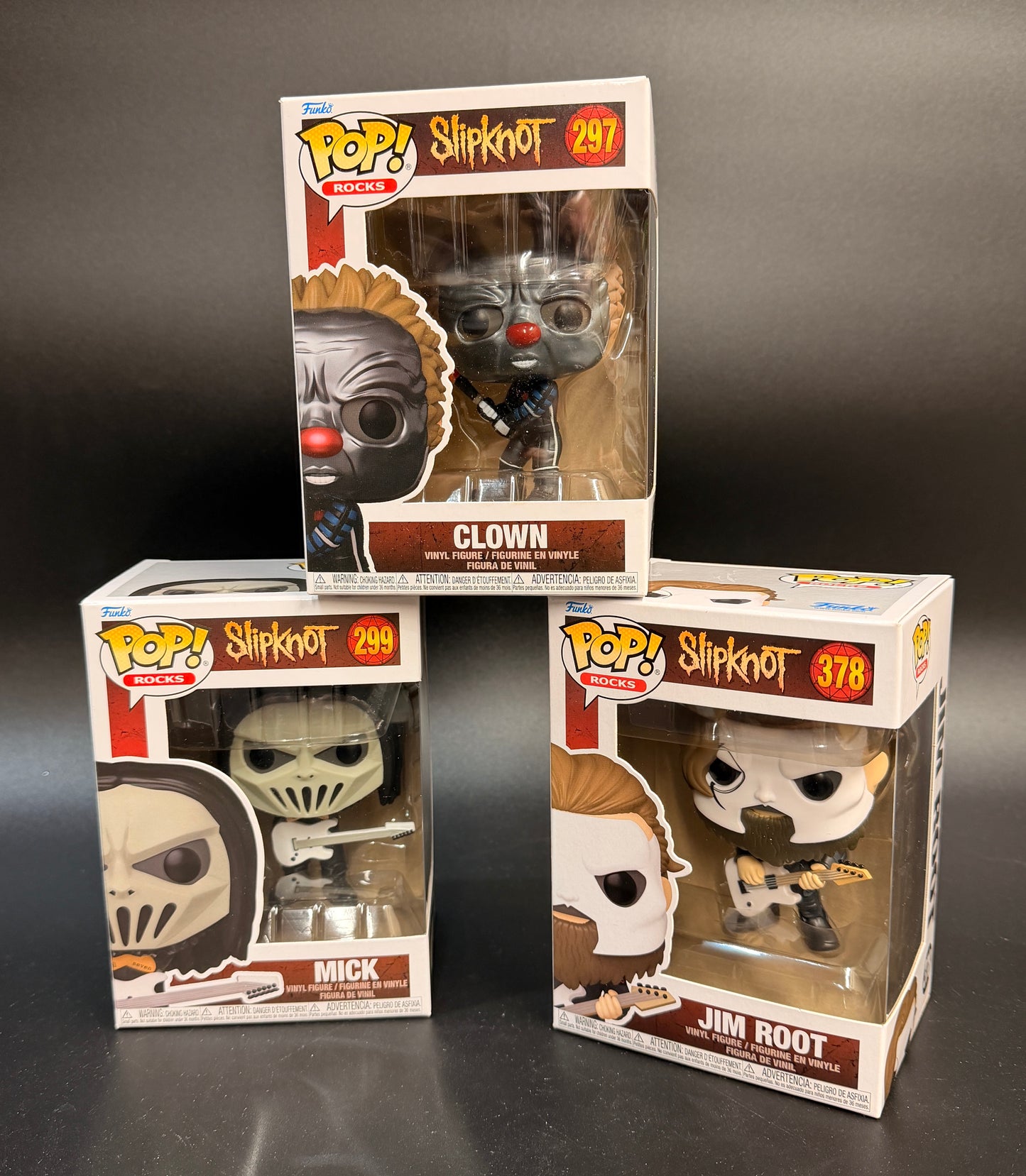 Slipknot 3 Funko Pop! Figure Set