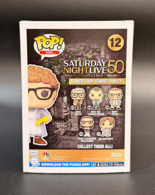 Lunch lady (Chris Farley) Limited Edition Funko Pop! Figure