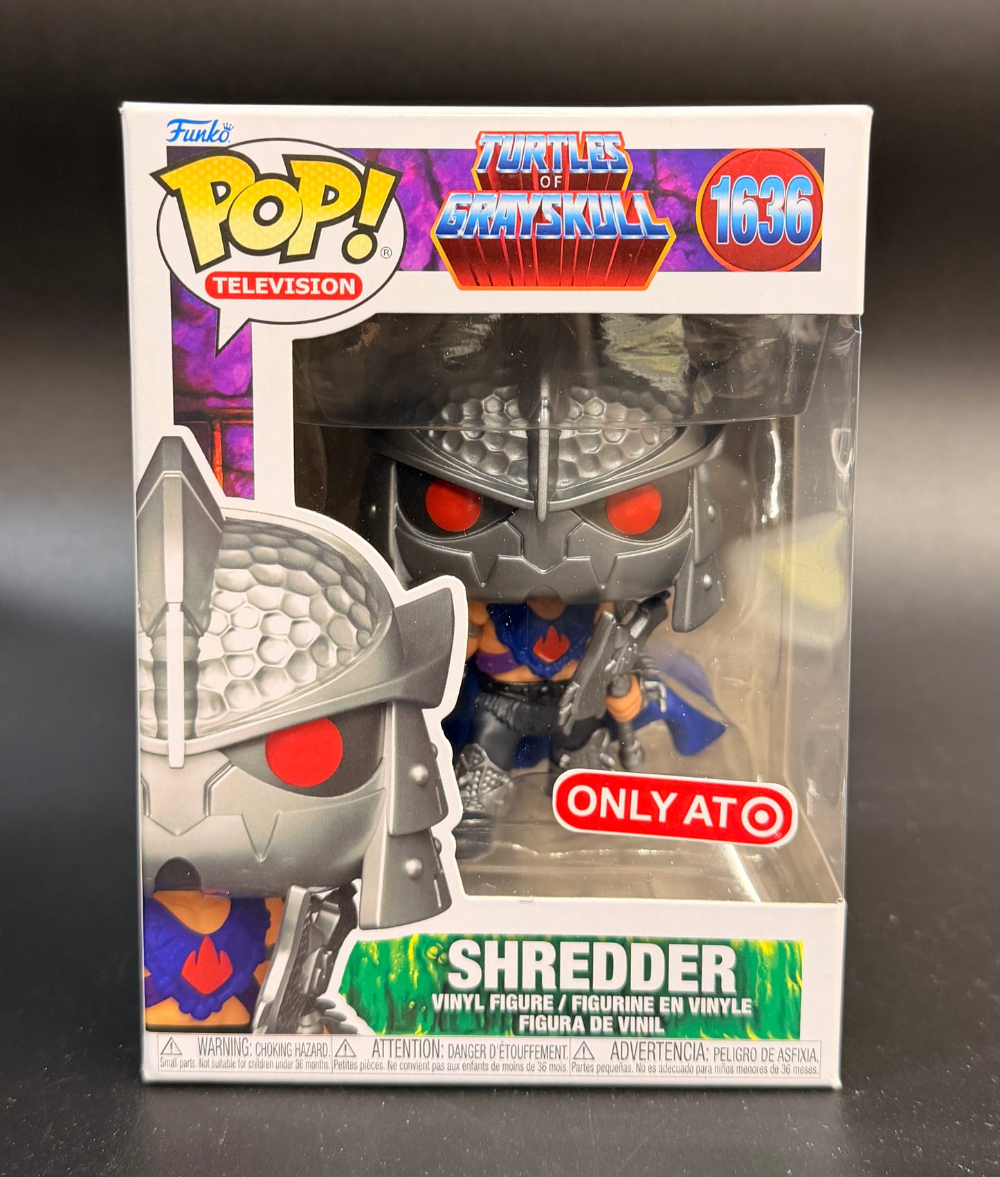 Shredder #1636 Turtles of Grayskull Target Exclusive Funko Pop! Figure