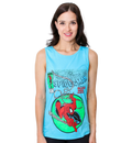 Spider-Man 90's Circle Marvel Comics Adult Tank Top
