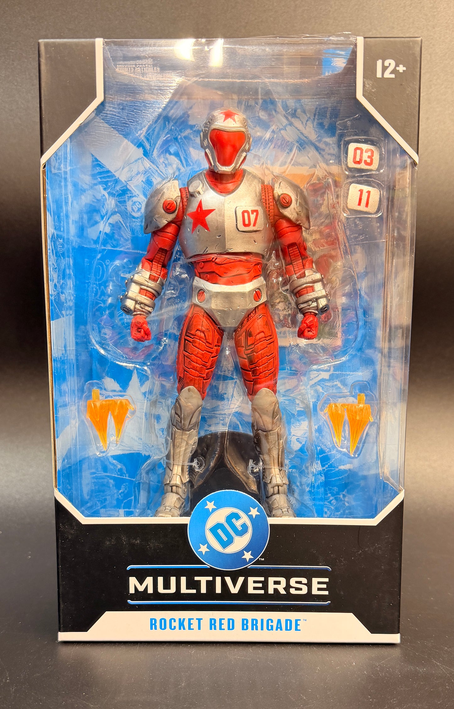 Red Rocket Brigade DC Multiverse Figure McFarlane Toys