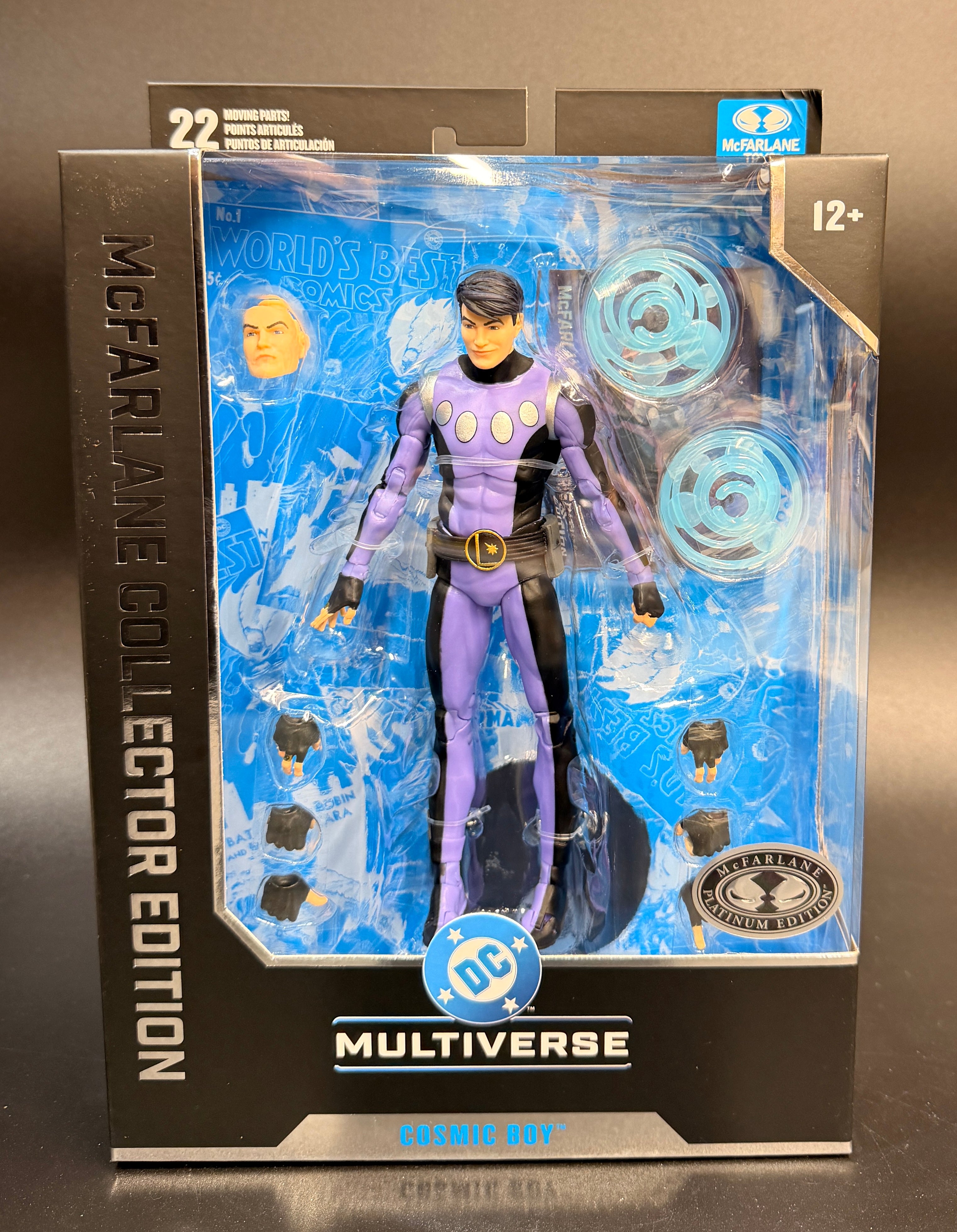 Cosmic Boy DC Multiverse MCE Final Crisis (Platinum Chase) Figure McFarlane Toys