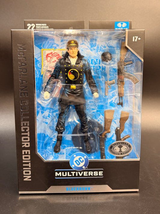 Blackhawk DC Multiverse MCE Classics Figure (Platinum Chase) McFarlane Toys