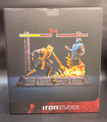 Scorpion Vs. Sub Zero Mortal Kombat  1/10 Art Scale Limited Edition Iron Studios Statue