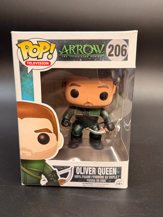 Oliver Queen Arrow #206 Funko Pop! Figure