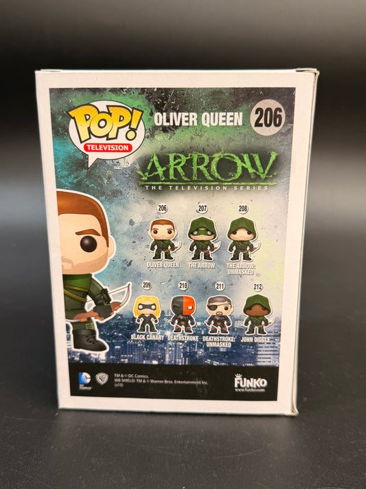 Oliver Queen Arrow #206 Funko Pop! Figure