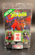 Spawn / Anti Spawn Comic and Figures set Page Punchers McFarlane