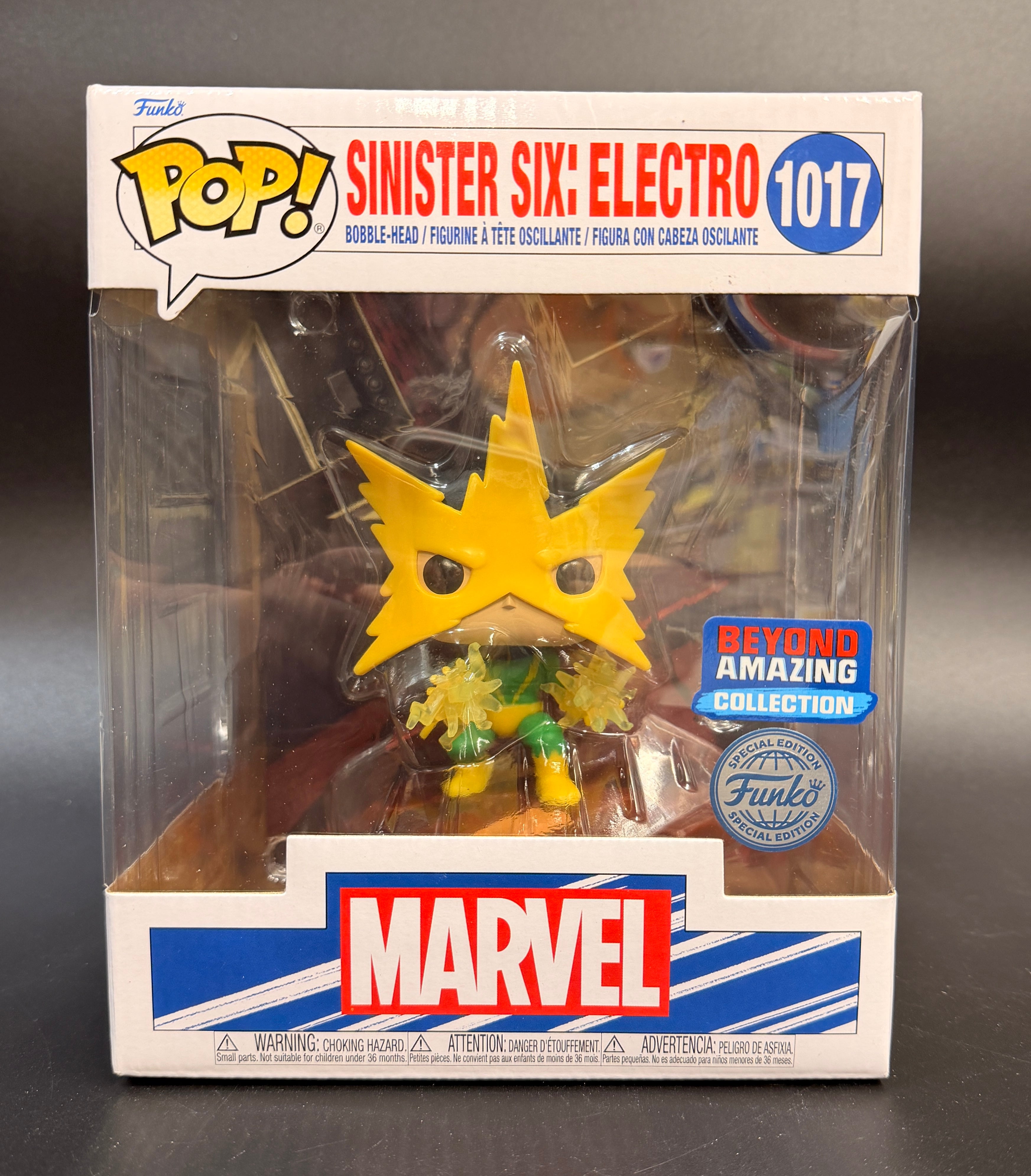 Electro #1017 Sinister Six Special Edition Funko Pop! Figure