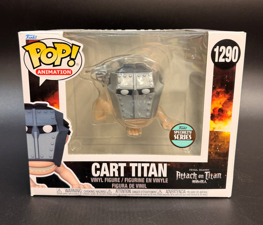Cart Titan #1290 Attack on Titan Specialty Series Funko Pop! Figure
