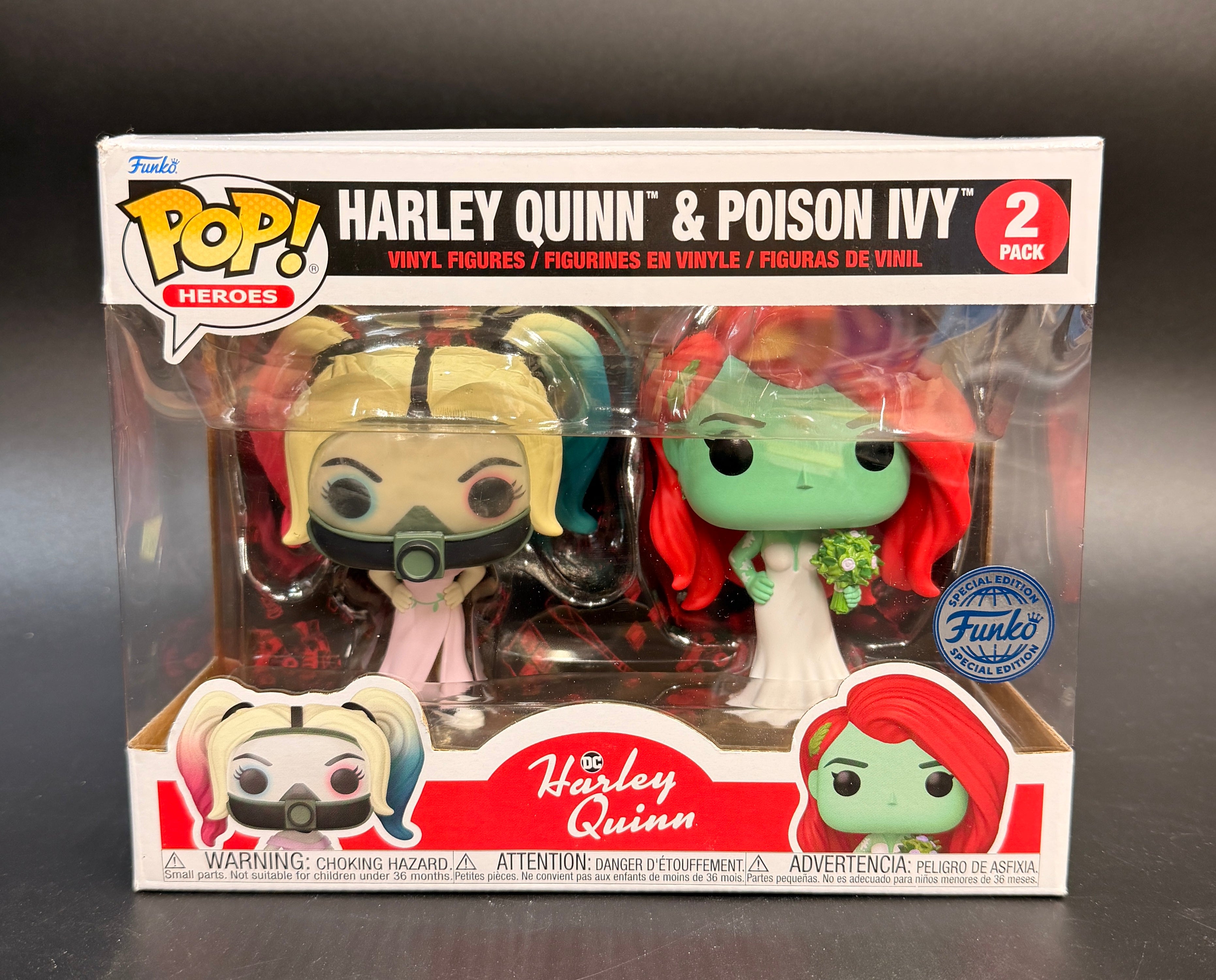 Harley Quinn & Poison Ivy 2 pk. Special Edition Funko Pop! Figure