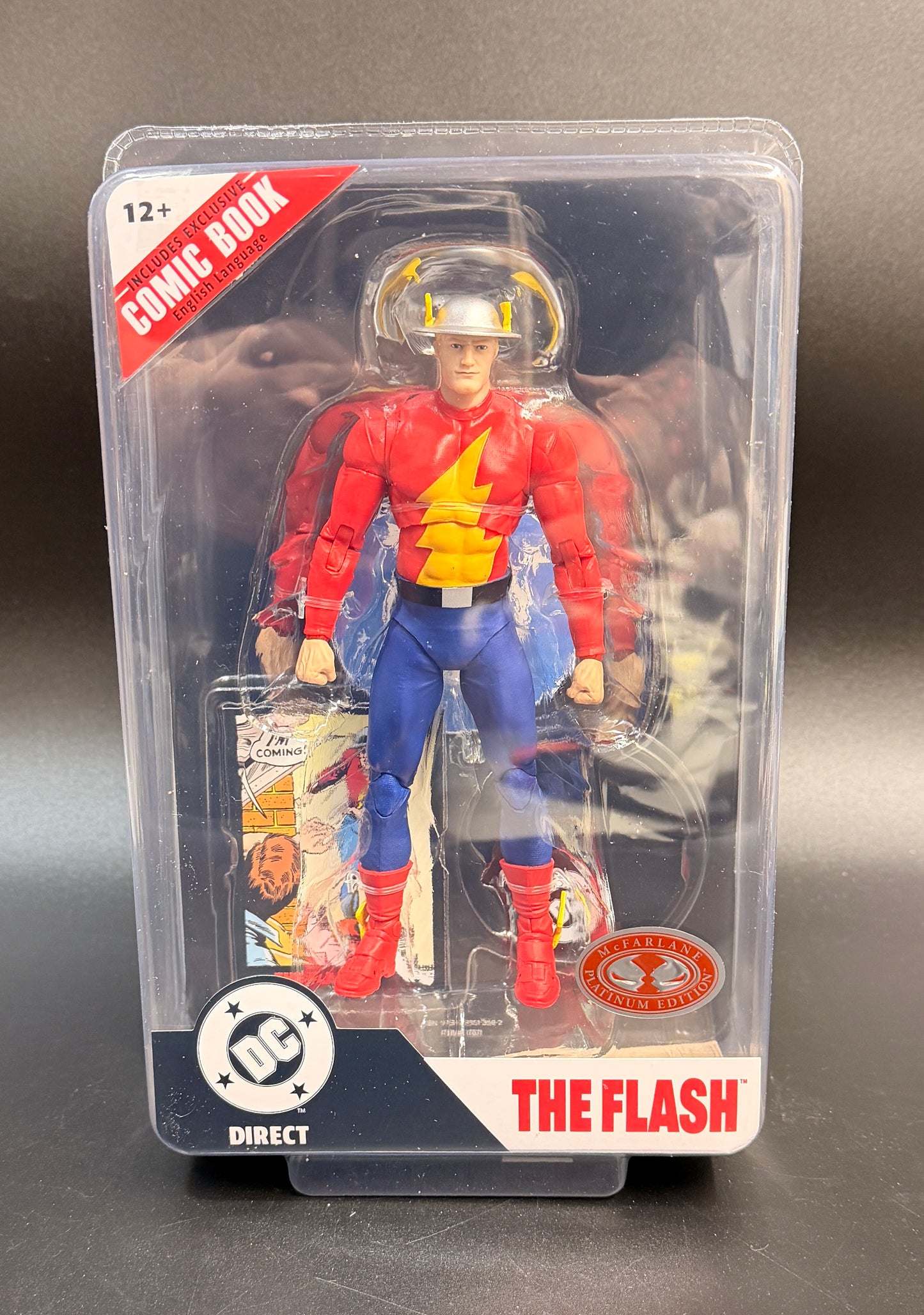 "The Flash" (Jay Garrick) DC Direct Page Punchers Platinum McFarlane Toys Figure 2026