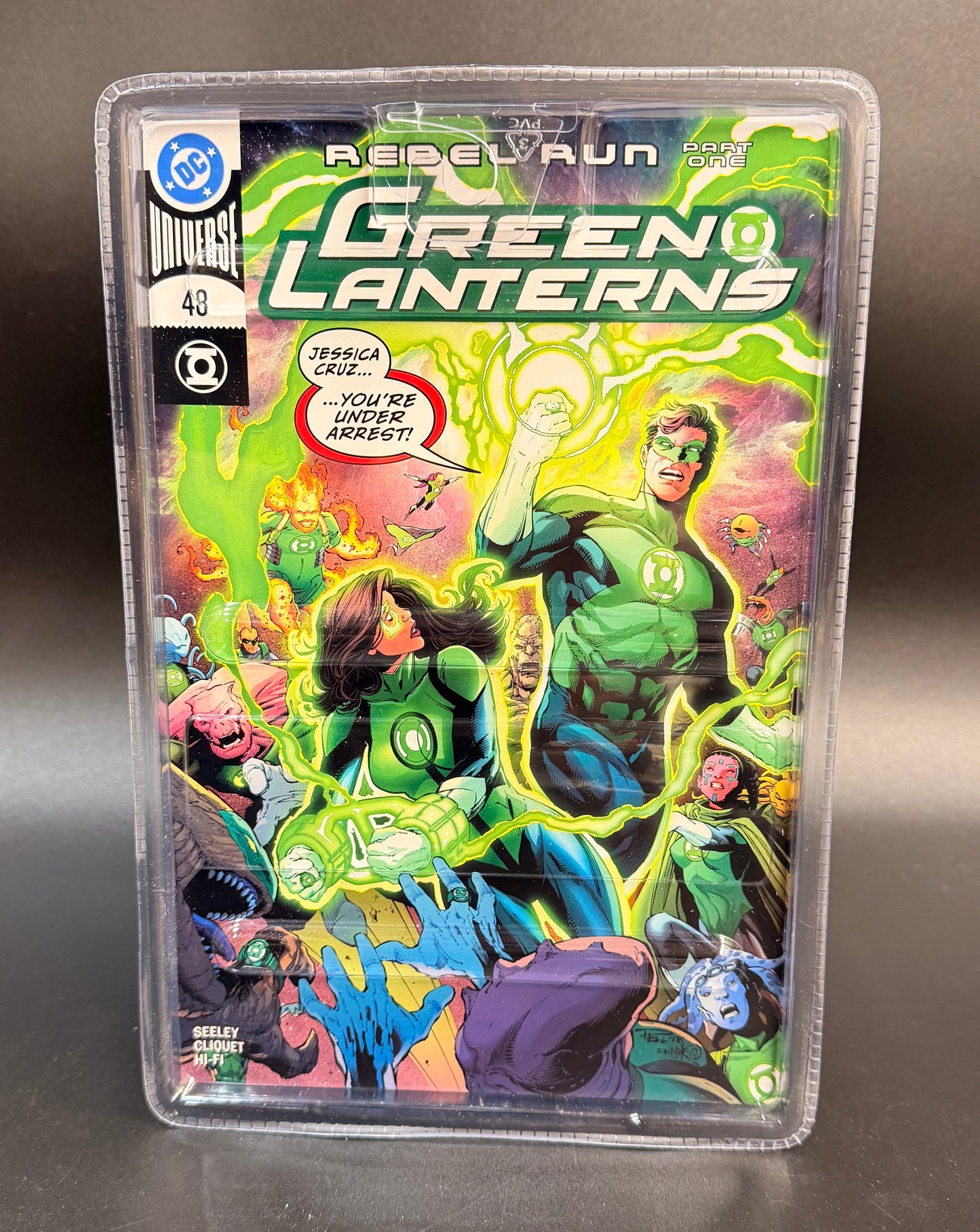 Green Lantern (Jessica Cruz) DC Direct Page Punchers Platinum McFarlane Toys Figure 2026