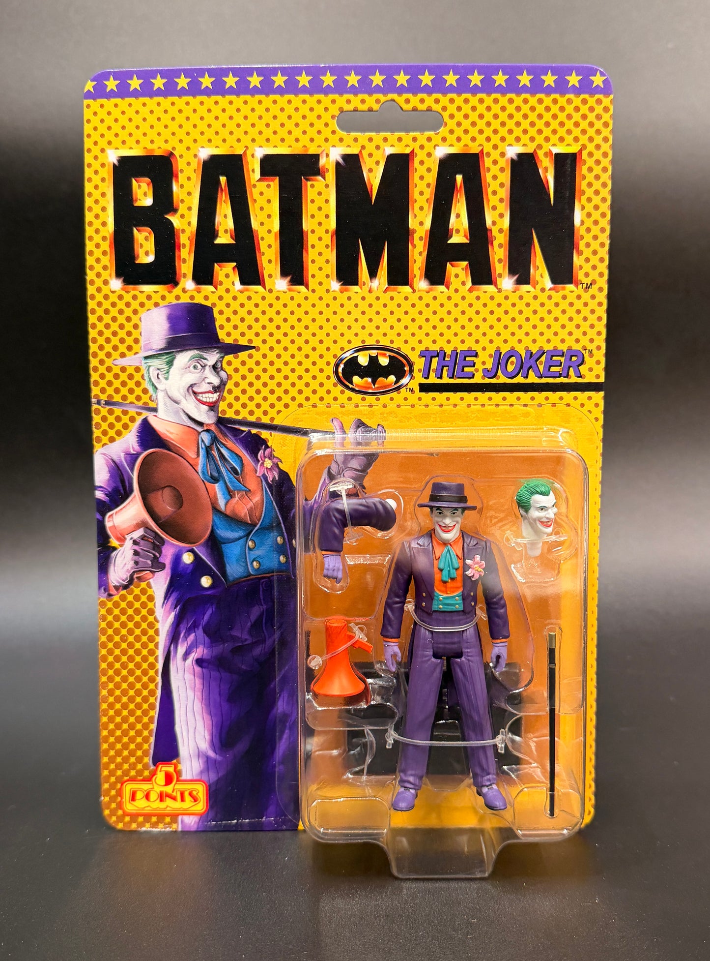 Batman 1989 3 Figure Set Mezco 5 Points Batman 1989 (2025)
