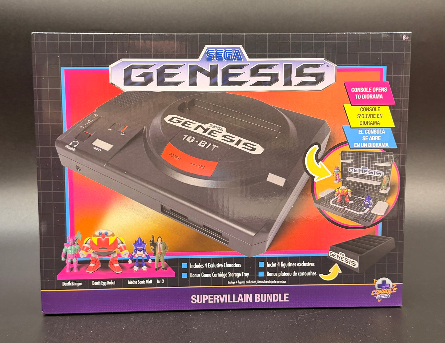 Sega Genesis Console Heroes Final Boss Bundle Console Diorama