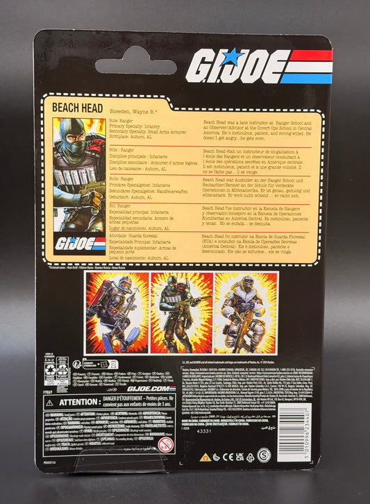 Beach Head GI JOE Classified Retro Card Series Figure
