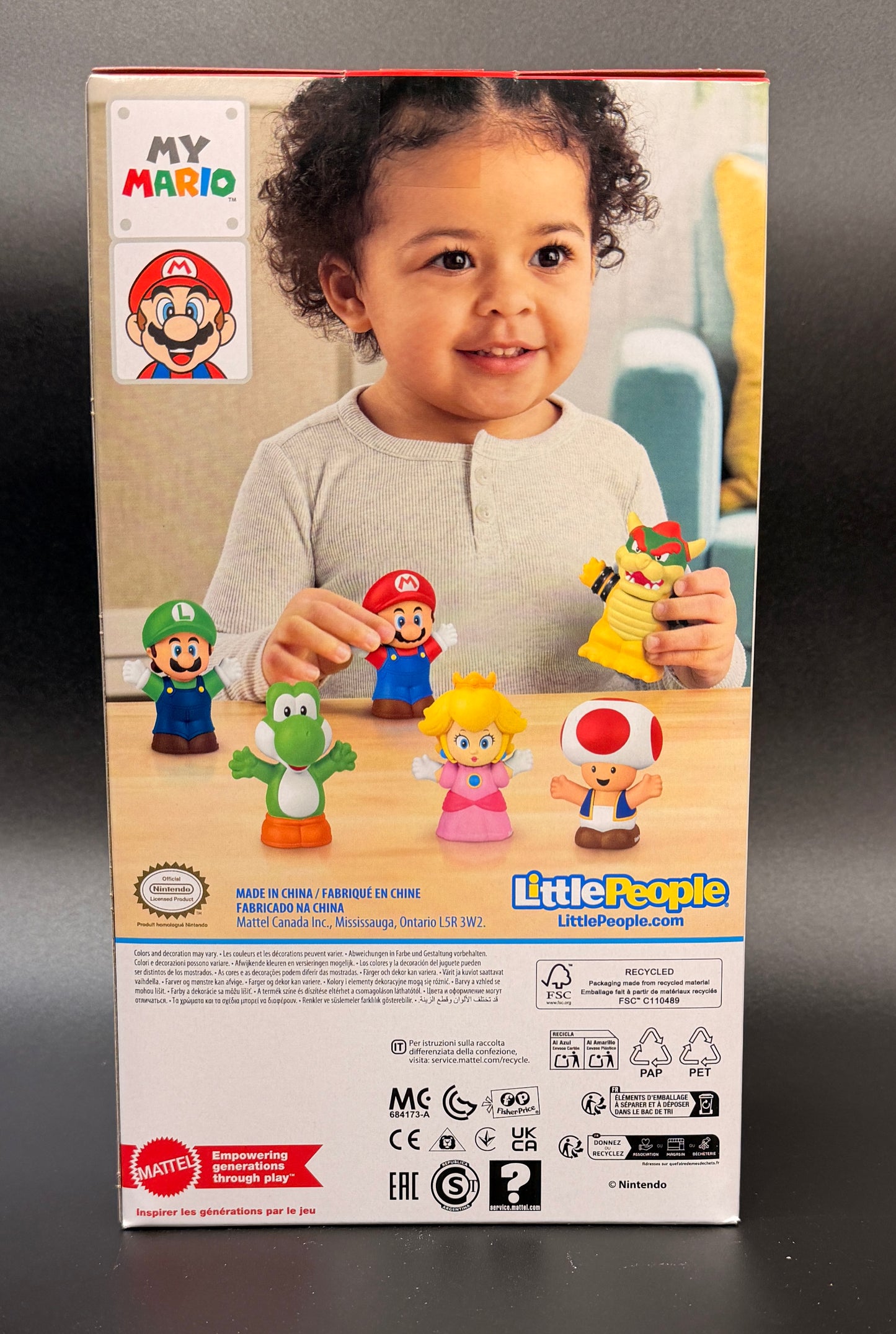 My Mario Mattel Fisher Price Little People Collector Set