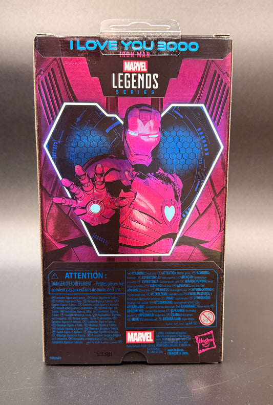 Iron Man Marvel Legends Series Hasbro I Love You 3000 Figure 2026