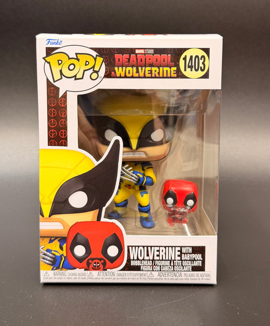 Wolverine DeadPool & Wolverine #1403 Funko Pop! Figure