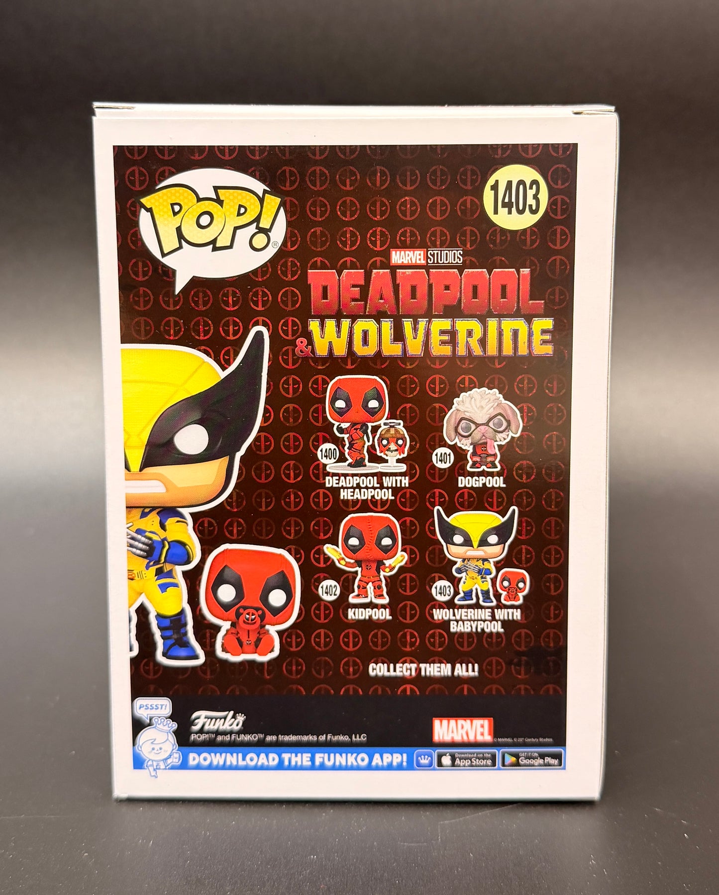 Wolverine DeadPool & Wolverine #1403 Funko Pop! Figure