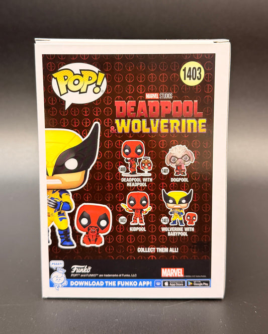 Wolverine DeadPool & Wolverine #1403 Funko Pop! Figure