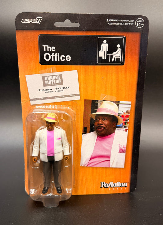 "Florida" Stanley Hudson The Office Reaction Super7 Figure
