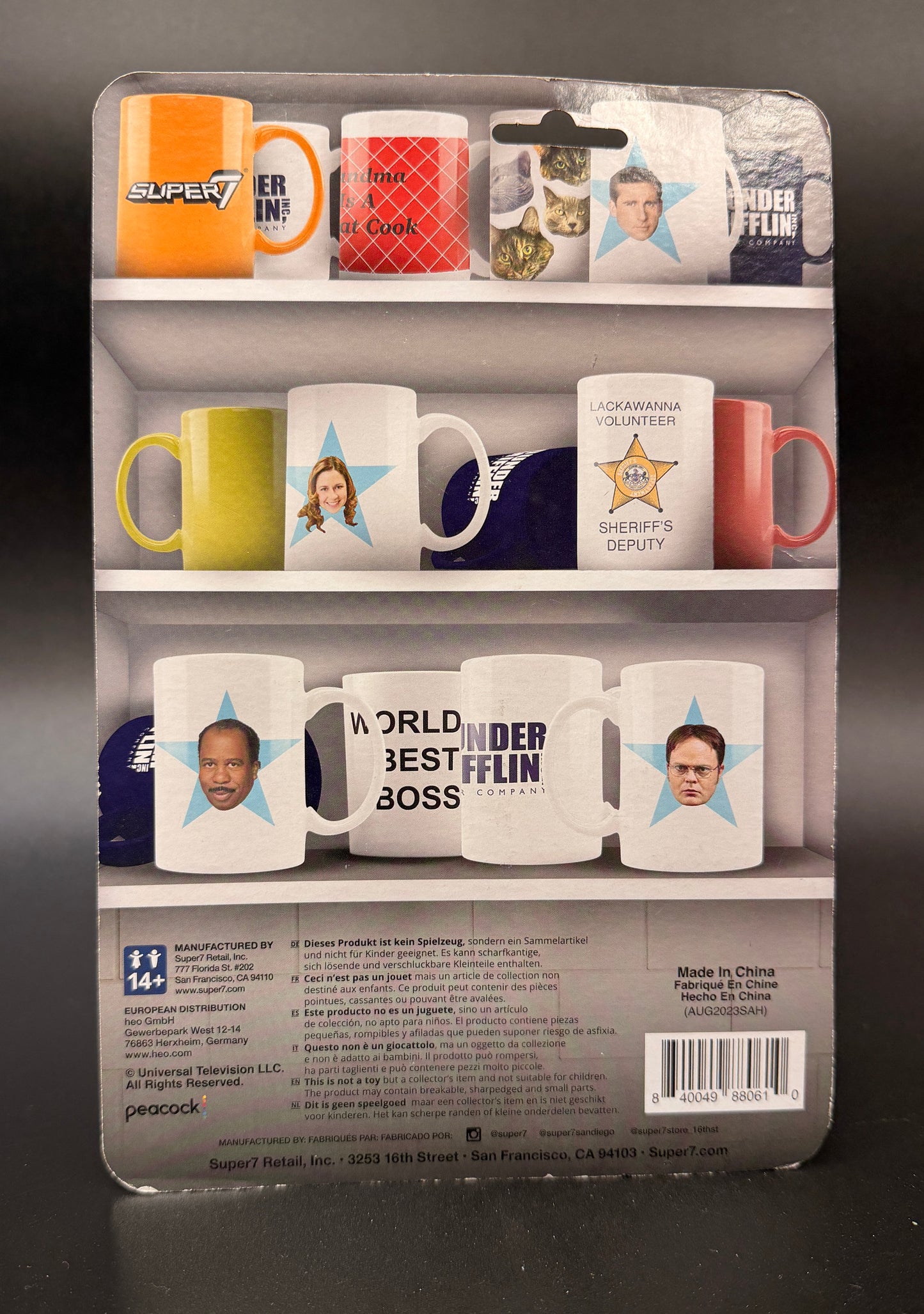 "Florida" Stanley Hudson The Office Reaction Super7 Figure