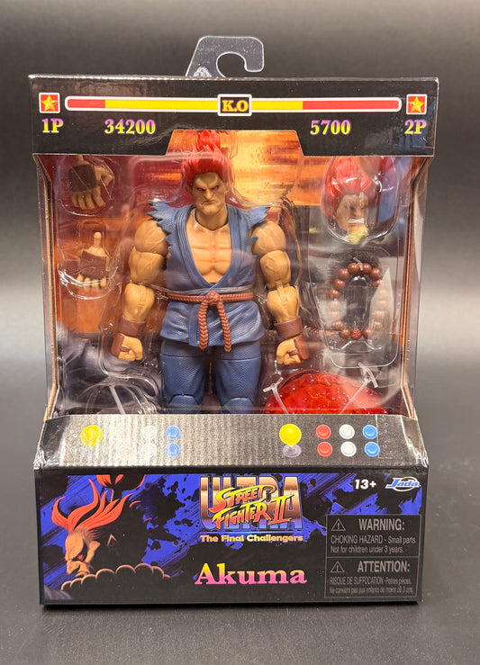 Akuma Jada Toys Capcom Ultra Street Fighter 2 Figure 2025