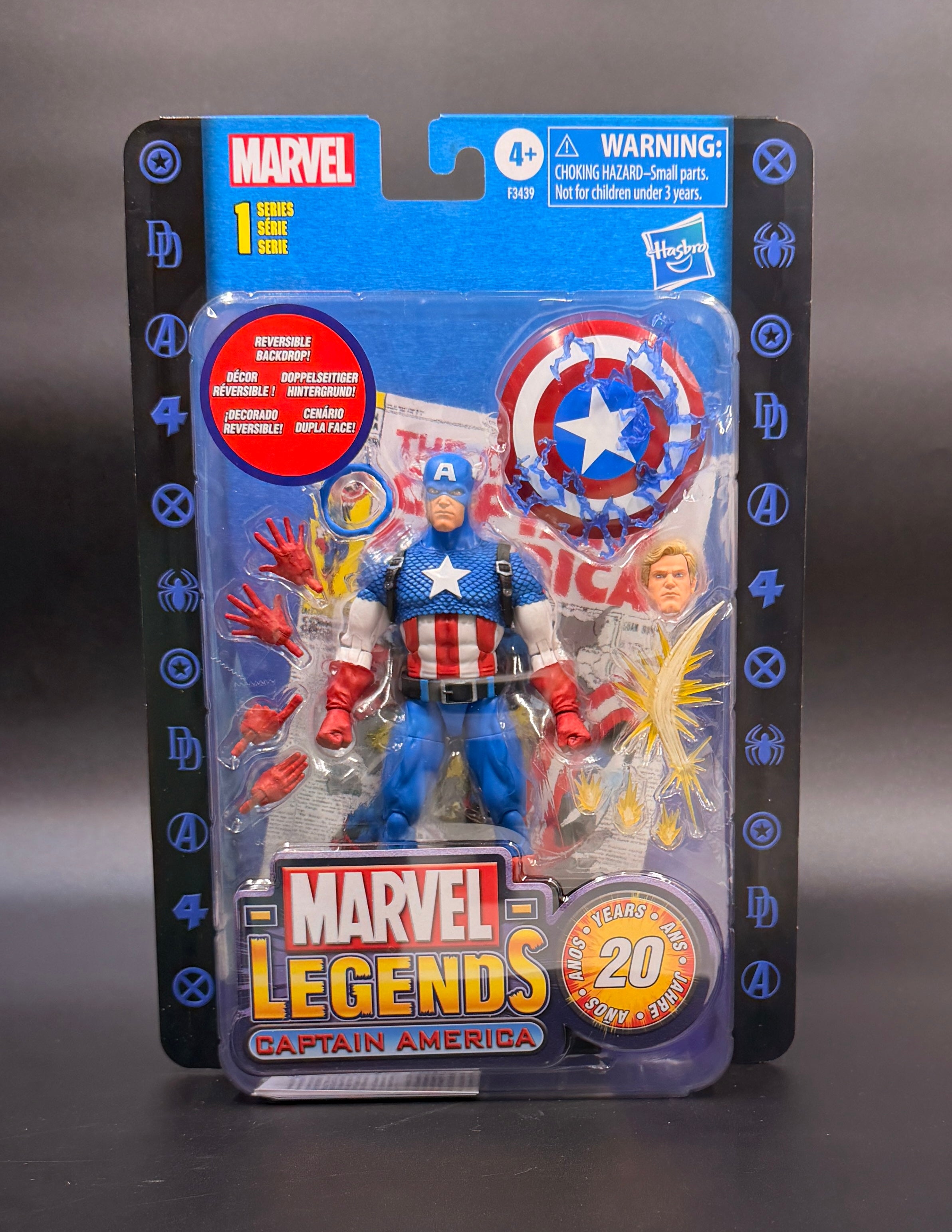 Captain America Marvel Legends 20th Anniversary Series 1 Retro