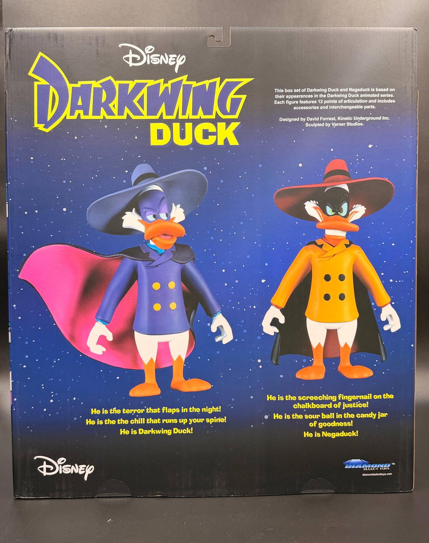 Darkwing Duck & Negaduck 5" Deluxe Figure Box Set Diamond Select Toys