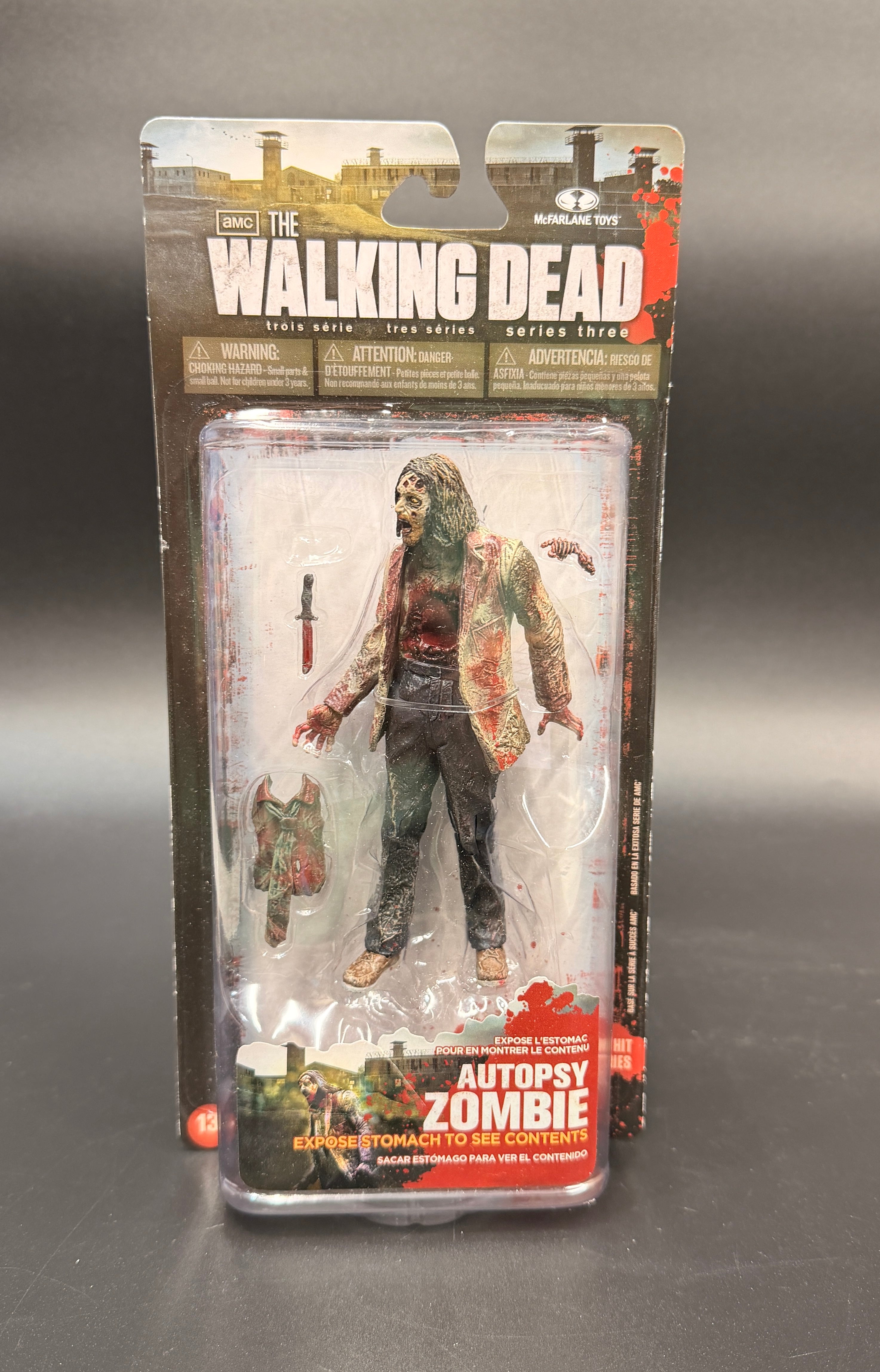 Autopsy Zombie McFarlane AMC Walking Dead Series 3 Figure 2013