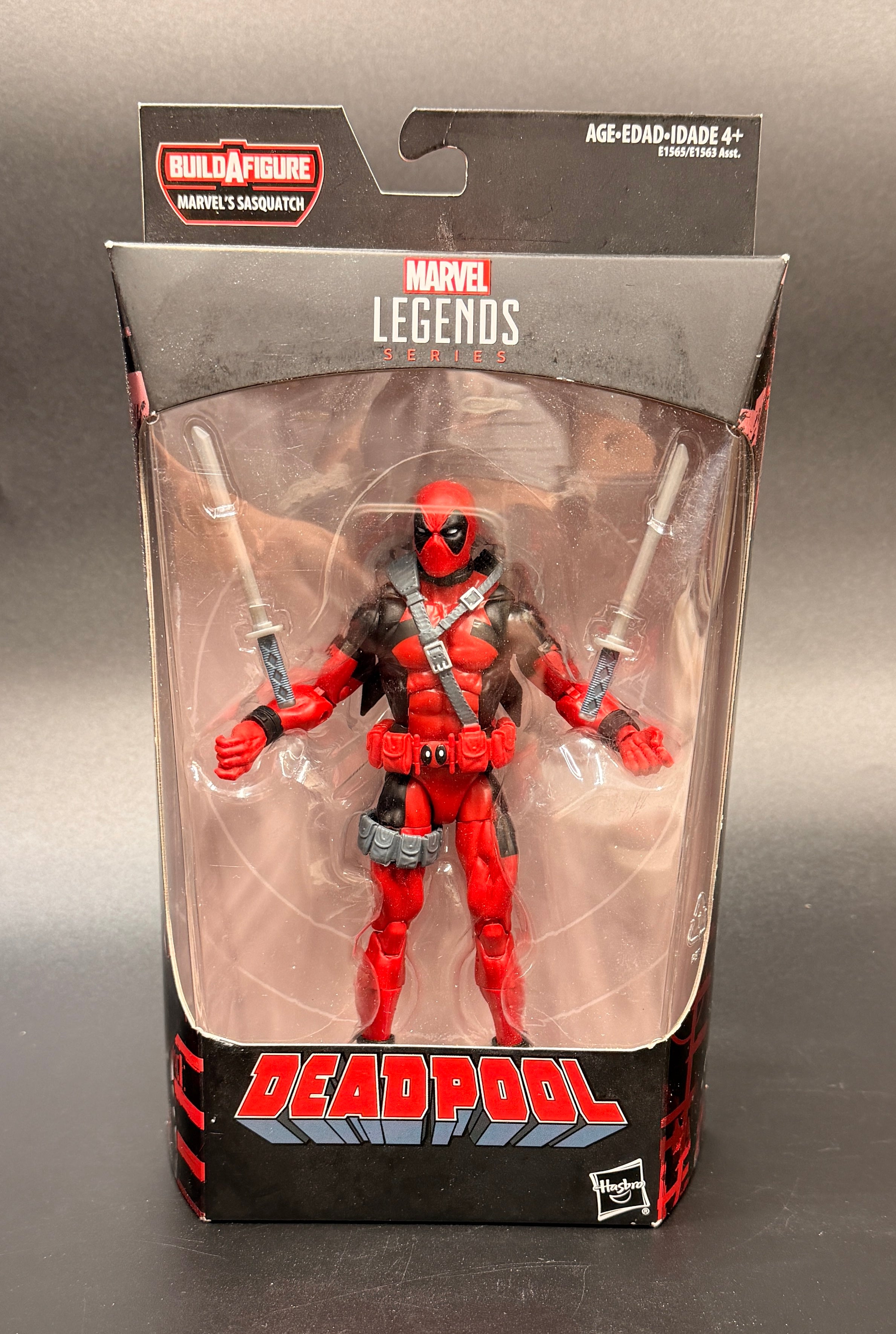 Deadpool Hasbro Marvel Legends Figure Sasquatch BAF 2017