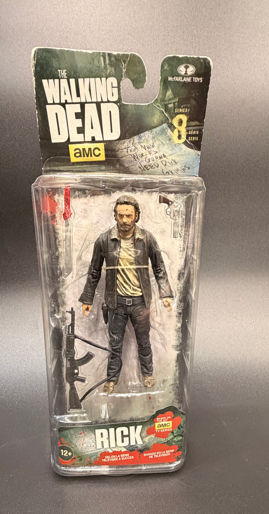Rick Grimes AMC Walking Dead Series 8 Figure McFarlane Toys 2015