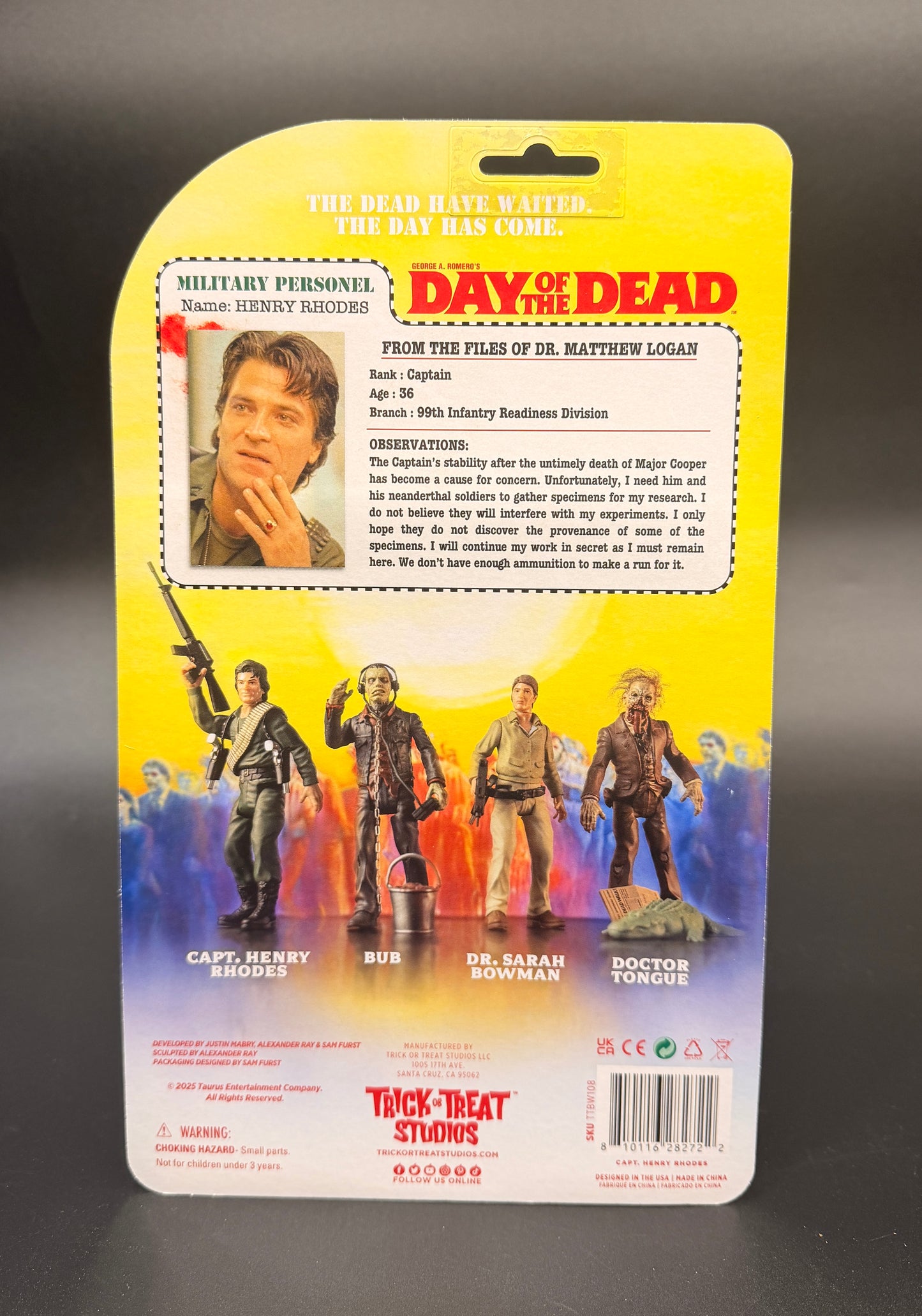 Day of the Dead (Set of 4) 5-Inch Scale Action Figure Set Trick or Treat Studios