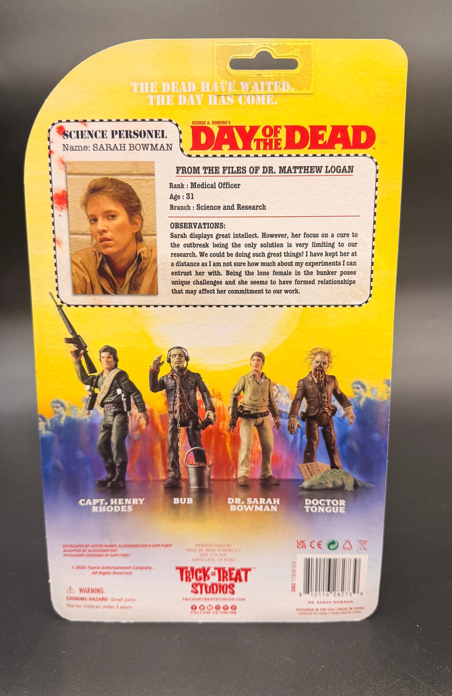 Day of the Dead (Set of 4) 5-Inch Scale Action Figure Set Trick or Treat Studios