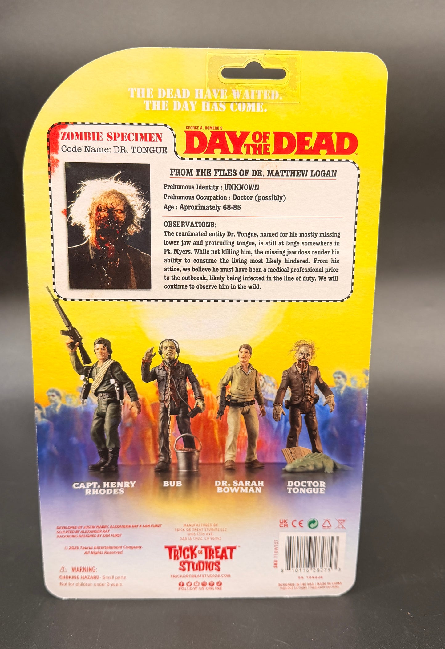 Day of the Dead (Set of 4) 5-Inch Scale Action Figure Set Trick or Treat Studios