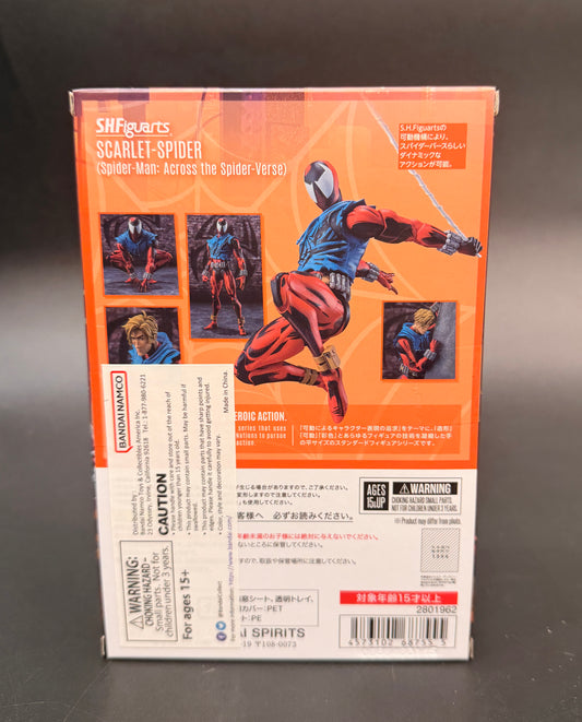 Scarlet-Spider Spider-Man: Across the Spider-Verse S.H.Figuarts Ban Dai Action Figure