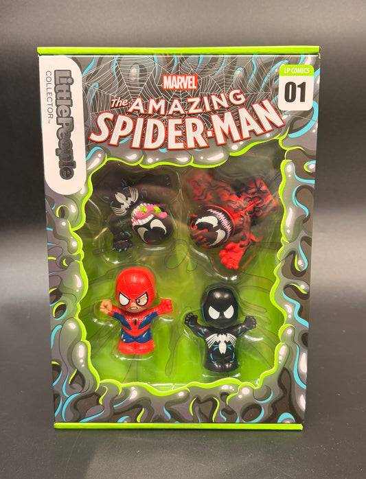 Marvel Spider-Man: Issue 1 Mattel Fisher Price Little People Collector Set