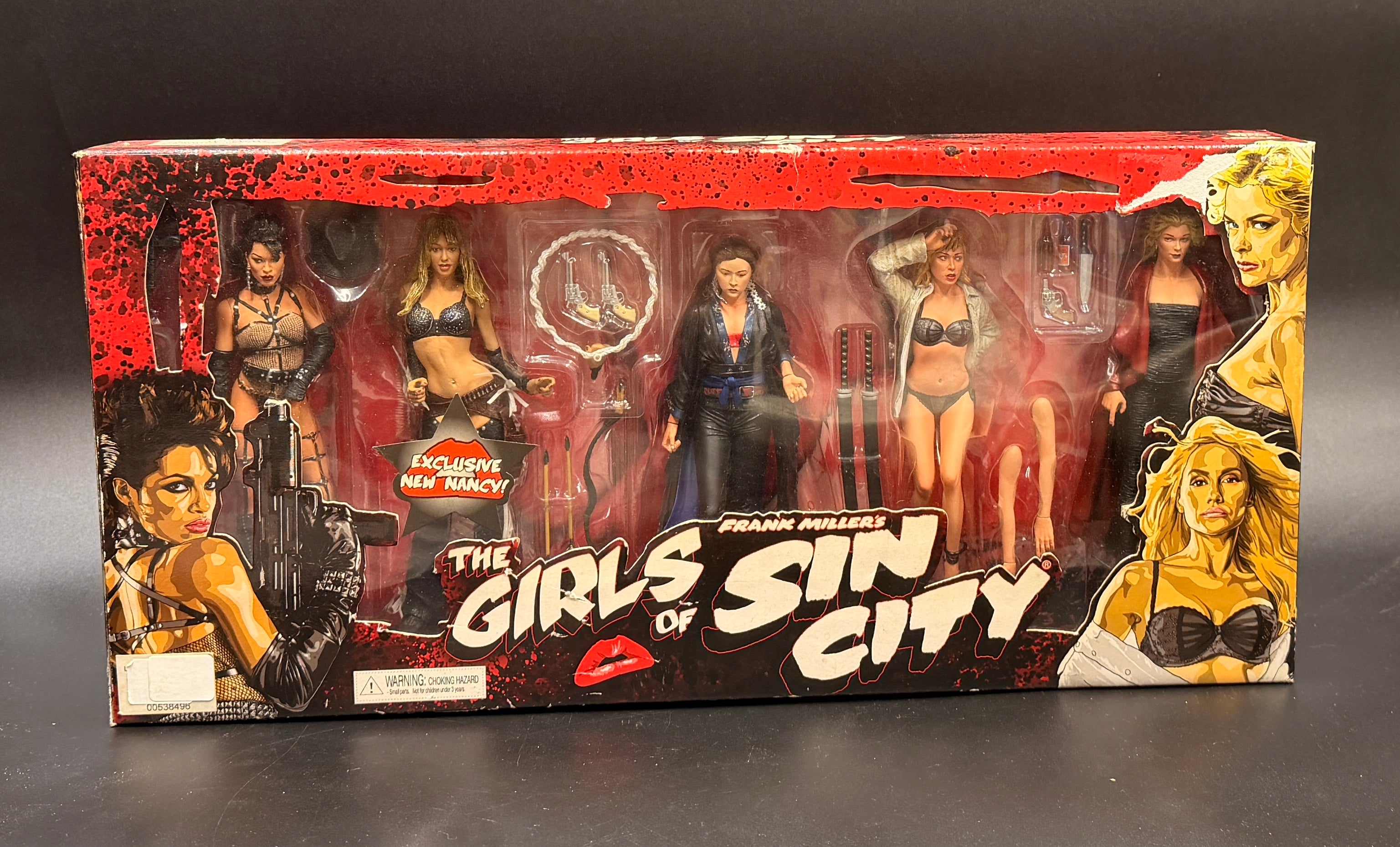 The Girls of Sin City 5 figure Set Frank Miller's Sin City NECA 2005