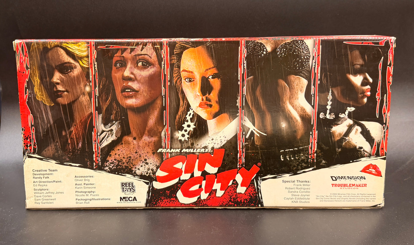 The Girls of Sin City 5 figure Set Frank Miller's Sin City NECA 2005