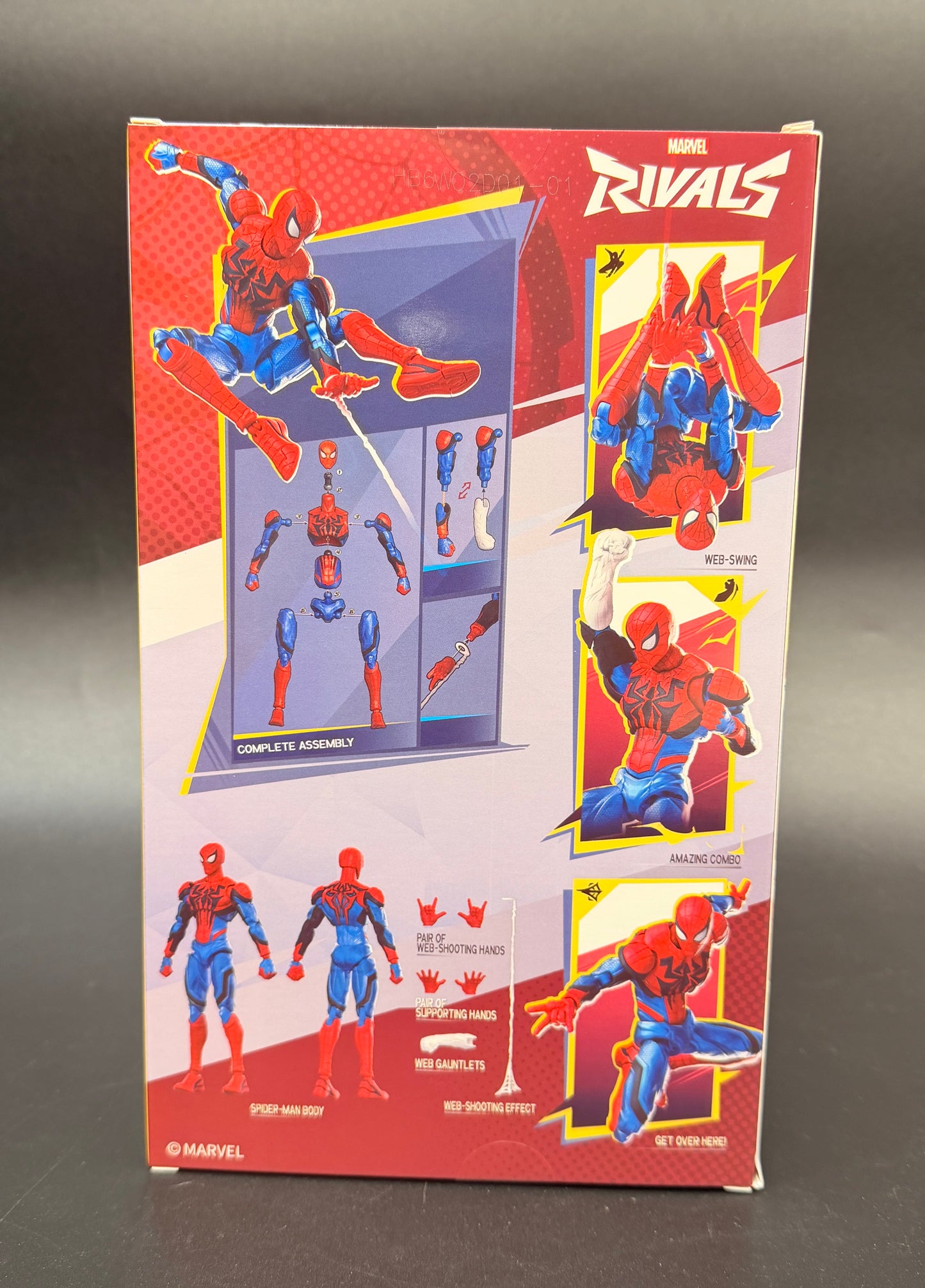 Spider-Man Marvel Rivals Champion Class 06 Model Kits Blokees