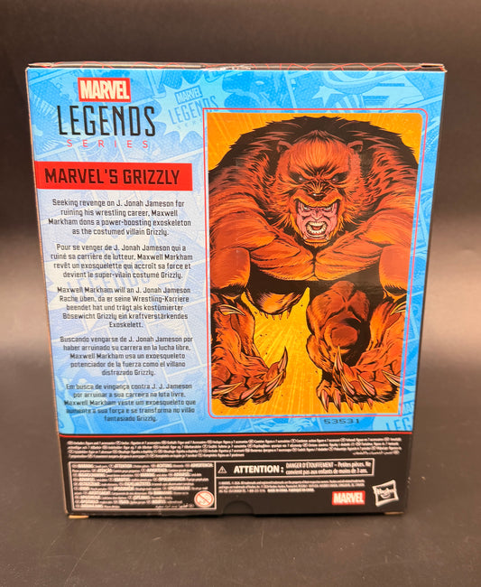 Grizzly The Amazing Spider-Man Hasbro Marvel Legends Figure 2026