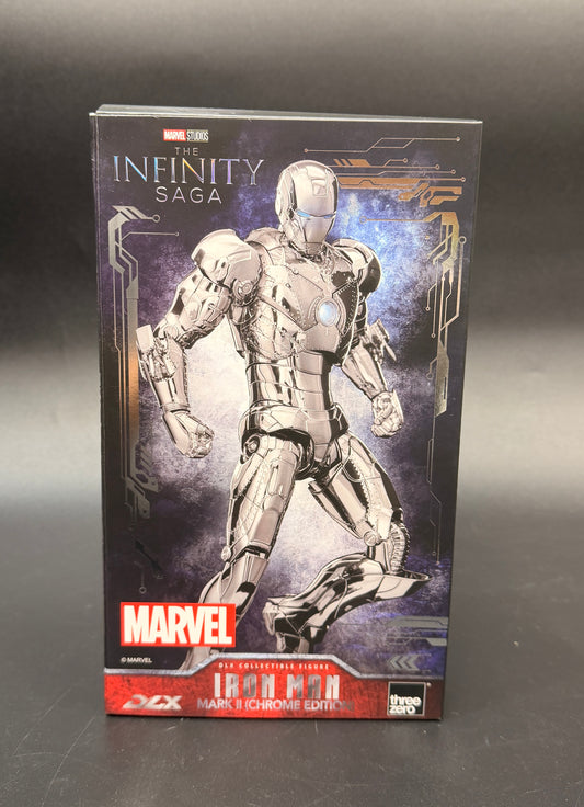 Iron Man Mk 2 (Chromed Edition) 1:12 Iron man The Infinity Saga DLX Three Zero Action Figure