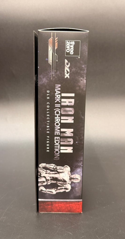 Iron Man Mk 2 (Chromed Edition) 1:12 Iron man The Infinity Saga DLX Three Zero Action Figure