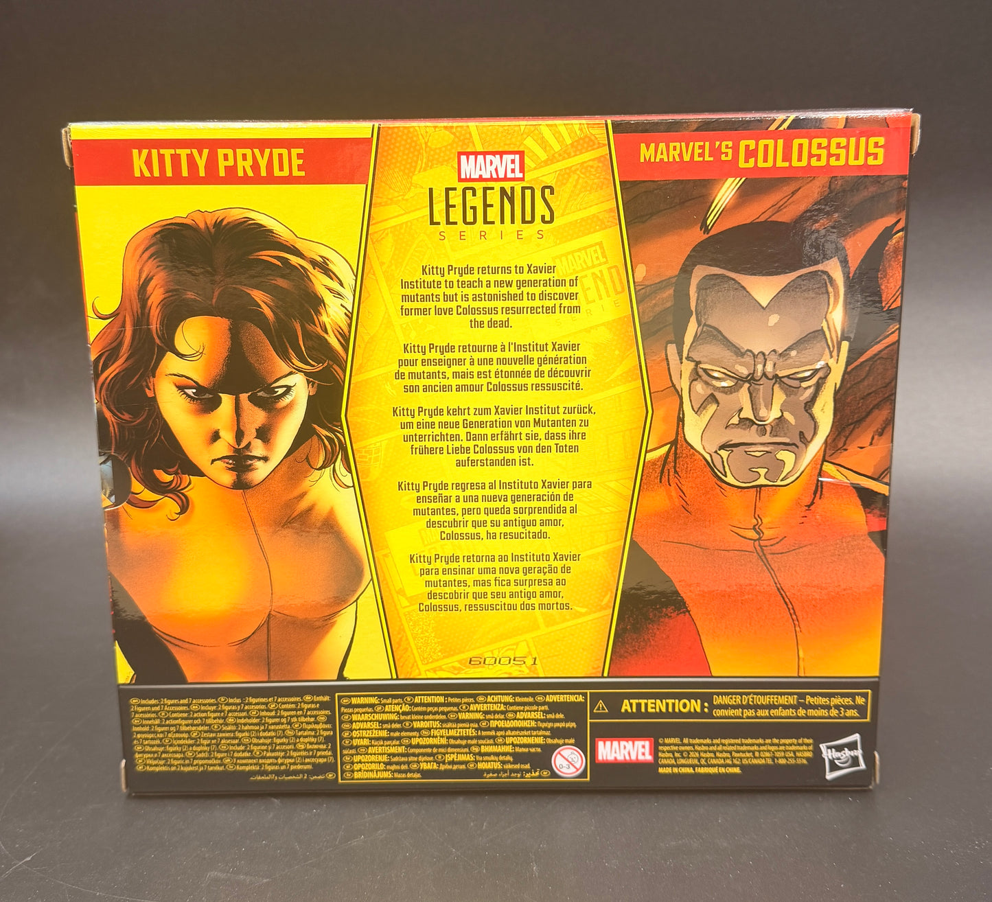 Kitty Pryde & Colossus Marvel Legends Astonishing X-Men 2-Pack 2026