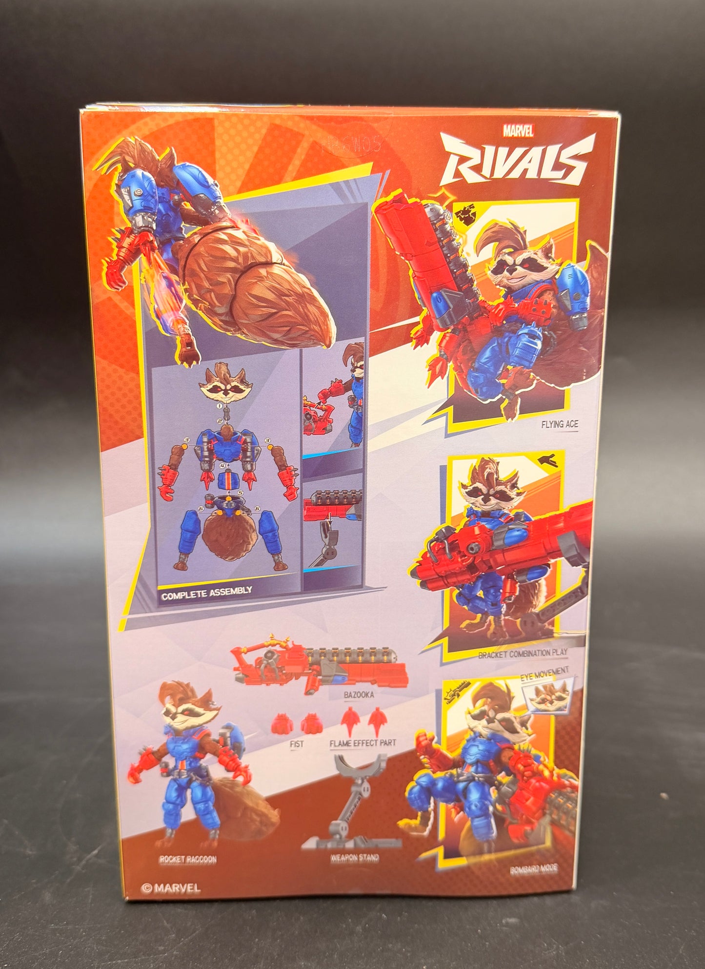 Rocket Raccoon Marvel Rivals Marvel Rivals Champion Class CC09 Blokees