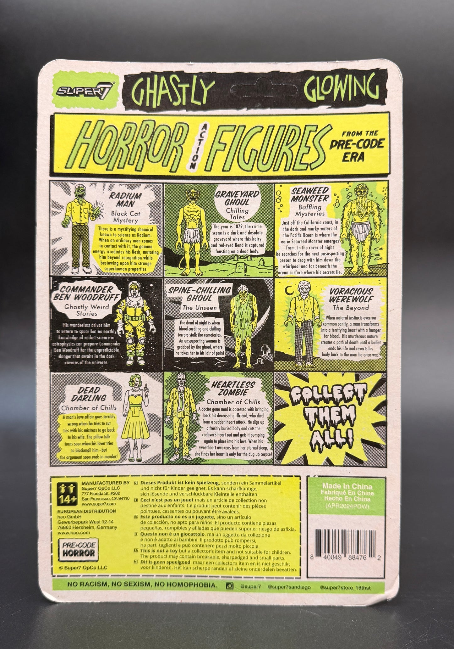 Voracious Werewolf (Glow-in-the-Dark) PX Previews Exclusive Pre-Code Horror ReAction 3.75 in. Action Figure