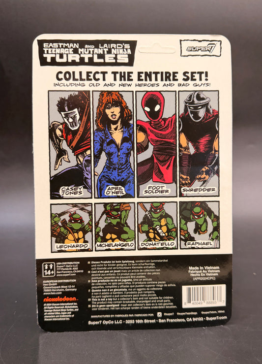 April O'Neil (Comic Color) Teenage Mutant Ninja Turtles ReAction 3.75 in. Action Figure
