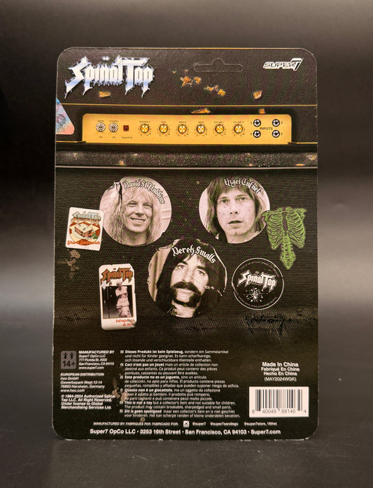 David St. Hubbins Spinal Tap 3.75 in. Action Figure ReAction Super7